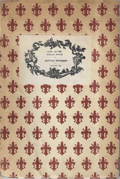 Antonio Veneziano - copertina