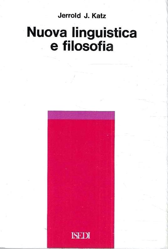 Nuova linguistica e filosofia - copertina