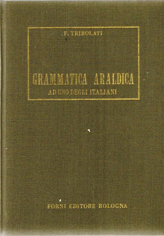 Grammatica Araldica - copertina