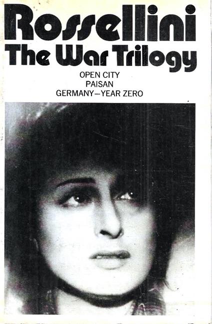 War Trilogy. Open city, Paisan, Germany - Year Zero War Trilogy. Open city, Paisan, Germany - Year Zero - copertina