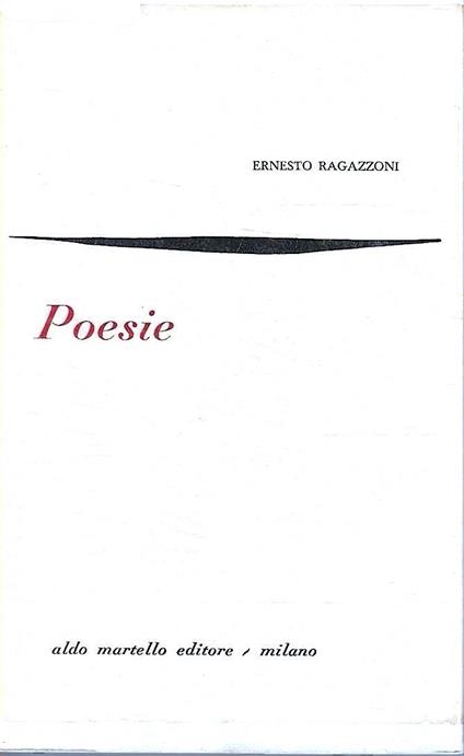Poesie - copertina
