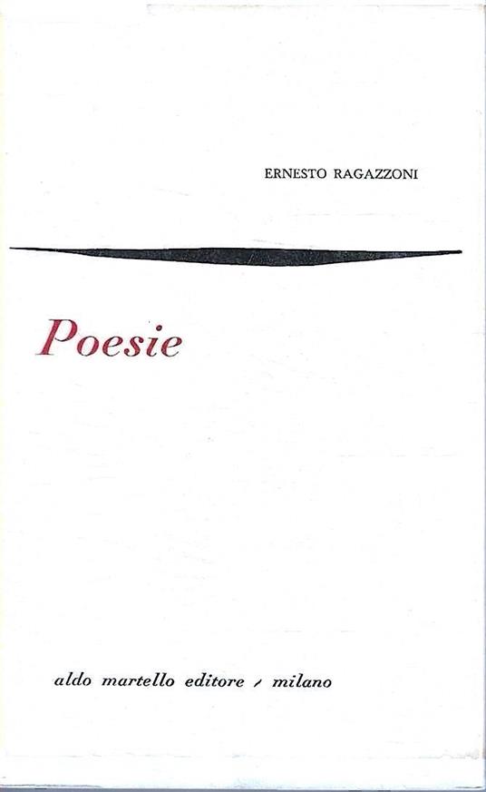 Poesie - copertina