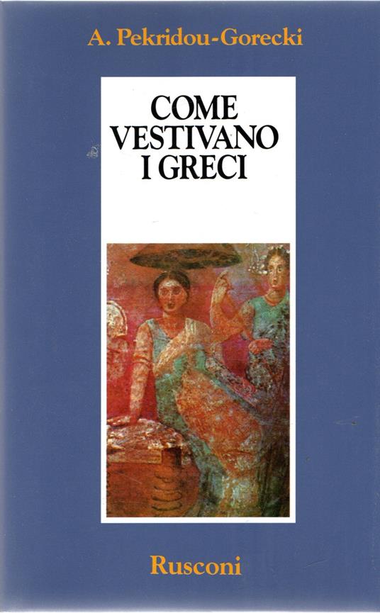 Come vestivano i greci - copertina