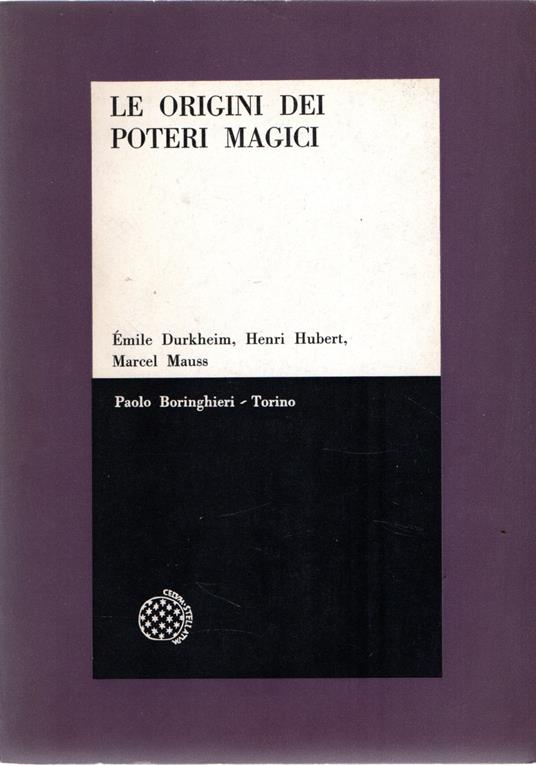 Le origini dei poteri magici - copertina