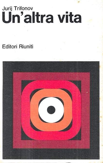Un' altra vita - copertina
