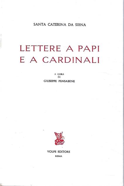 Lettere a papi e cardinali - copertina