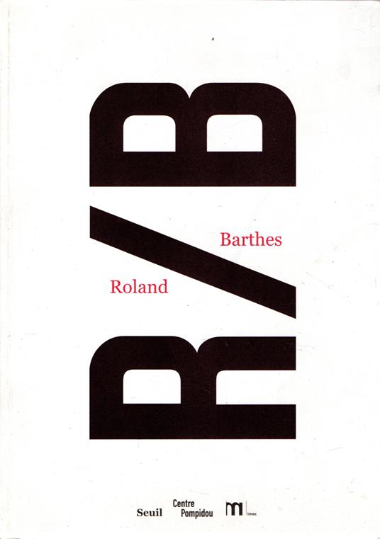 R/B Roland Barthes - Aa.vv. - copertina