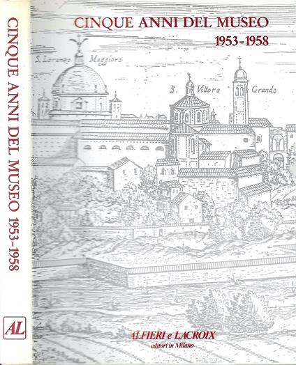 Cinque anni del Museo 1953-1958 - copertina