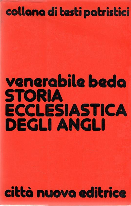 Storia ecclesiastica degli Angli - copertina