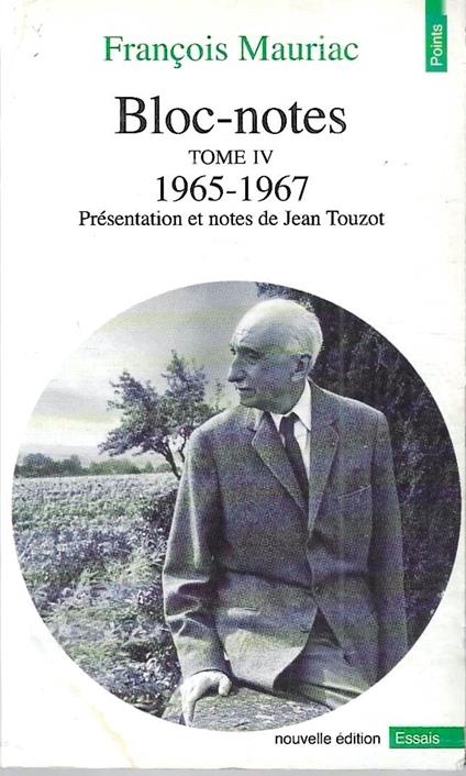 Bloc-Notes. 1965-1967, Tome IV - copertina