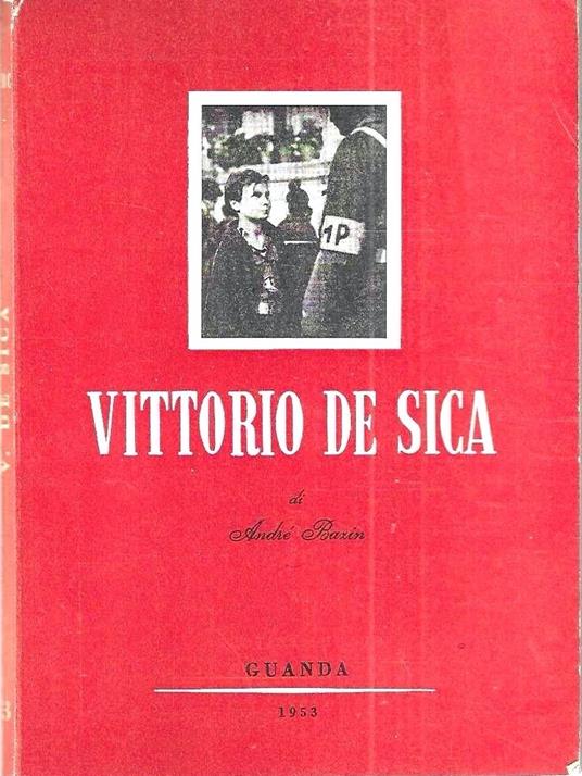 Vittorio De Sica - André Bazin - copertina
