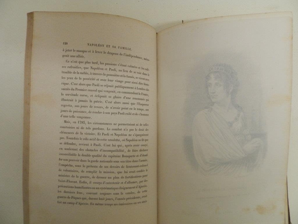 Napoléon et sa Famille: 1769 - 1821. Etude politique, historique et morale, orné de 12 gravures sur acier d'après les dessins de MM. A. Dumaresq et Leopold Flameng