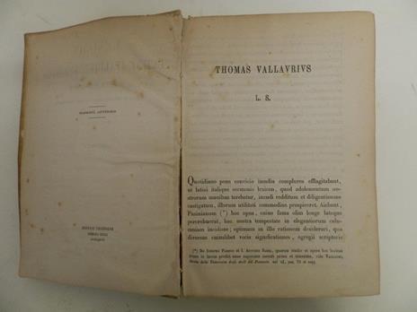 Lexicon Latini Italique Sermonis in usum scholarum, novum in ordinem digestum atque emendatum. Editio nona - Tommaso Vallauri - 3