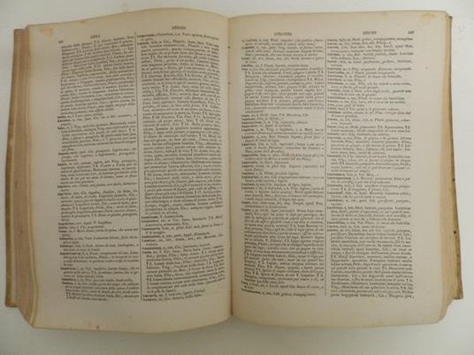 Lexicon Latini Italique Sermonis in usum scholarum, novum in ordinem digestum atque emendatum. Editio nona - Tommaso Vallauri - 5