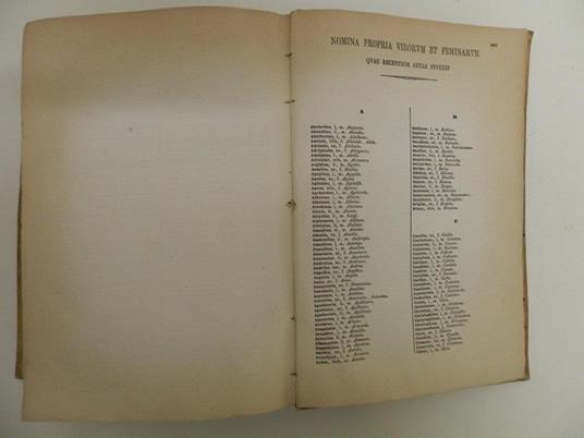 Lexicon Latini Italique Sermonis in usum scholarum, novum in ordinem digestum atque emendatum. Editio nona - Tommaso Vallauri - 6