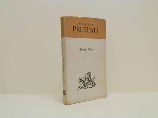 Incontri e pretesti - André Gide - copertina