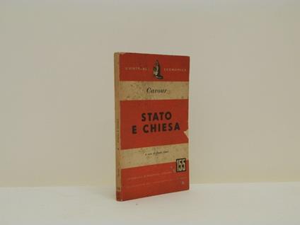 Stato e Chiesa - Camillo Cavour - copertina