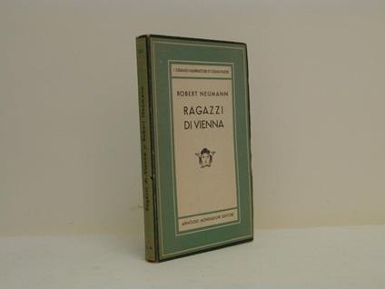 Ragazzi di Vienna - Robert Neumann - copertina