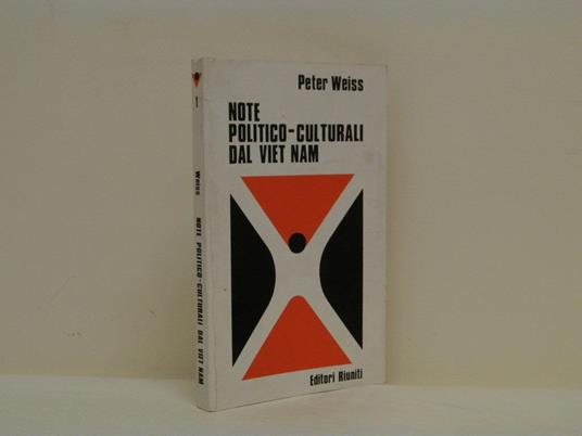 Note politico-culturali dal Viet Nam - Peter Weiss - copertina