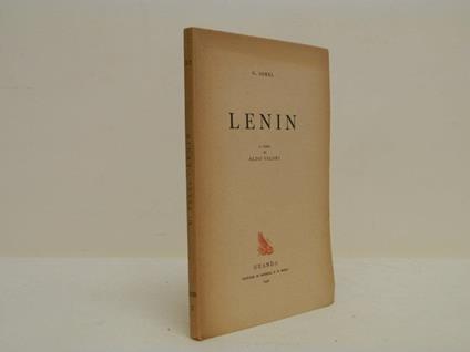 Lenin - Giorgio Sorel - copertina