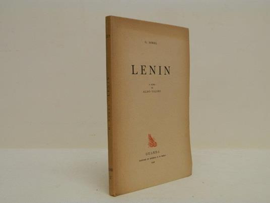 Lenin - Giorgio Sorel - copertina