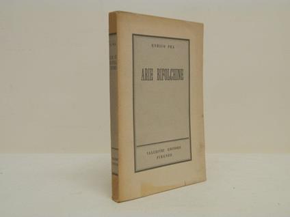 Arie bifolchine - Enrico Pea - copertina