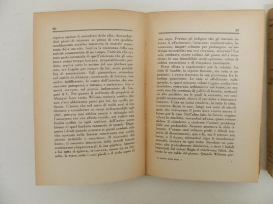 Il reietto delle isole. 2 volumi - Joseph Conrad - 2