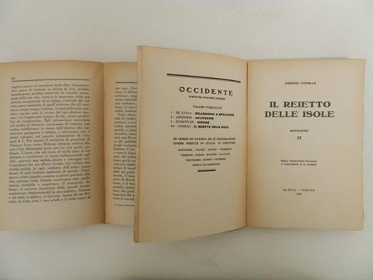 Il reietto delle isole. 2 volumi - Joseph Conrad - 4