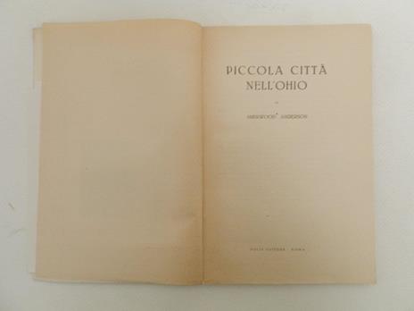 Piccola città nell'Ohio - Sherwood Anderson - 2