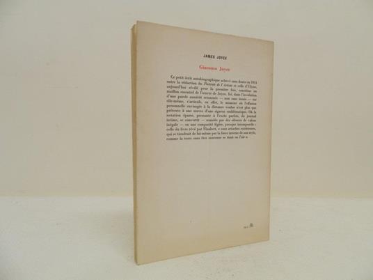 Du Monde Entier - James Joyce - 3