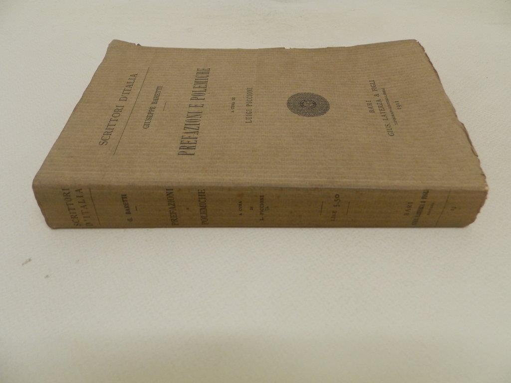 Prefazioni e polemiche