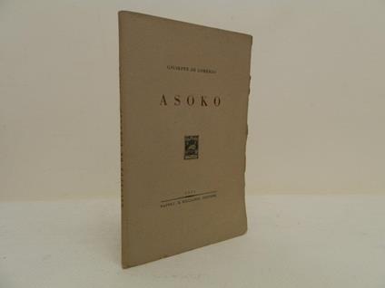 Asoko - Giuseppe De Lorenzo - copertina