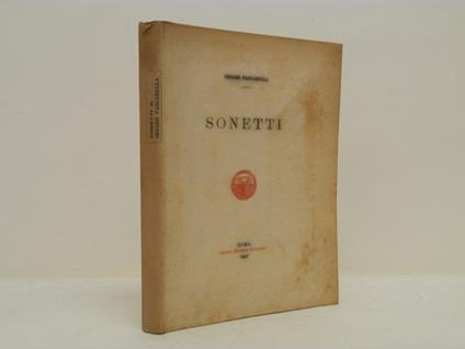 Sonetti - Cesare Pascarella - copertina