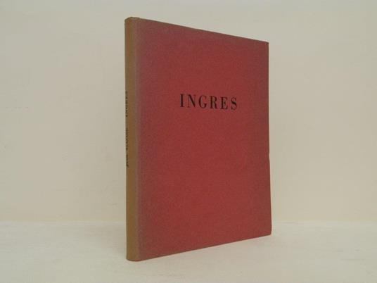 Ingres - Jean Alazard - copertina
