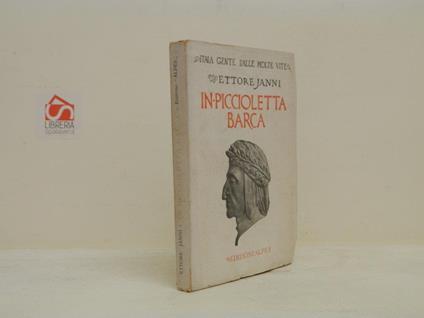 In piccioletta barca - Ettore Janni - copertina