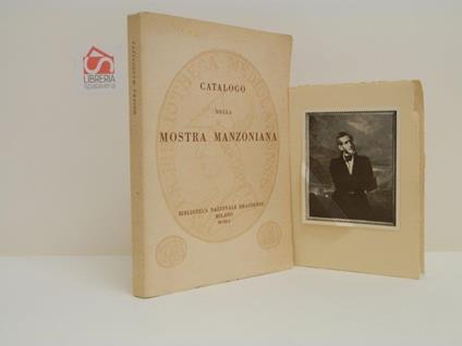 Catalogo della mostra manzoniana - copertina