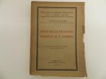 Studi sulla filosofia politica di T. Hobbes. Pubblicazioni della Facoltà di Scienze Politiche della R. Università di Pavia
