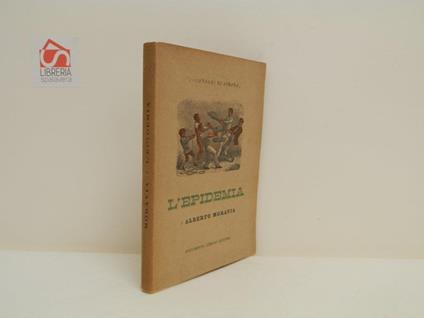 L' epidemia. Racconti - Alberto Moravia - copertina