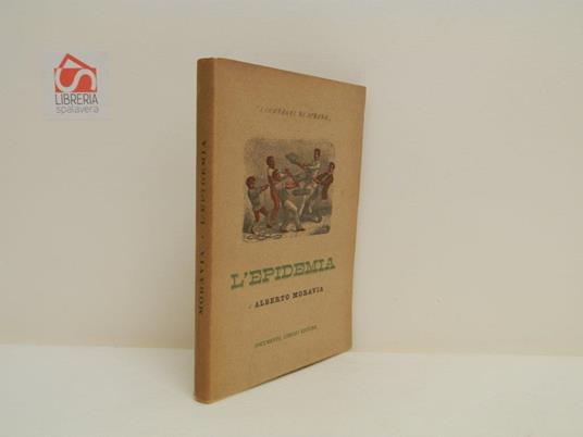 L' epidemia. Racconti - Alberto Moravia - copertina