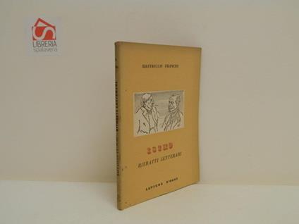 Istmo. Ritratti letterari - Raffaello Franchi - copertina