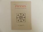Physis. Rivista internazionale di storia della scienza. Anno 1984, fascicolo 4