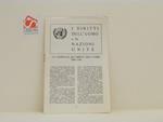 I diritti dell'uomo e le Nazioni Unite. La giornata dei diritti dell'uomo 1948-1958
