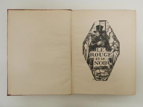 Le rouge et le noir. Chronique du XIX siècle orné de vignettes de Quint - Stendhal - 2