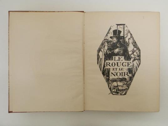 Le rouge et le noir. Chronique du XIX siècle orné de vignettes de Quint - Stendhal - 2