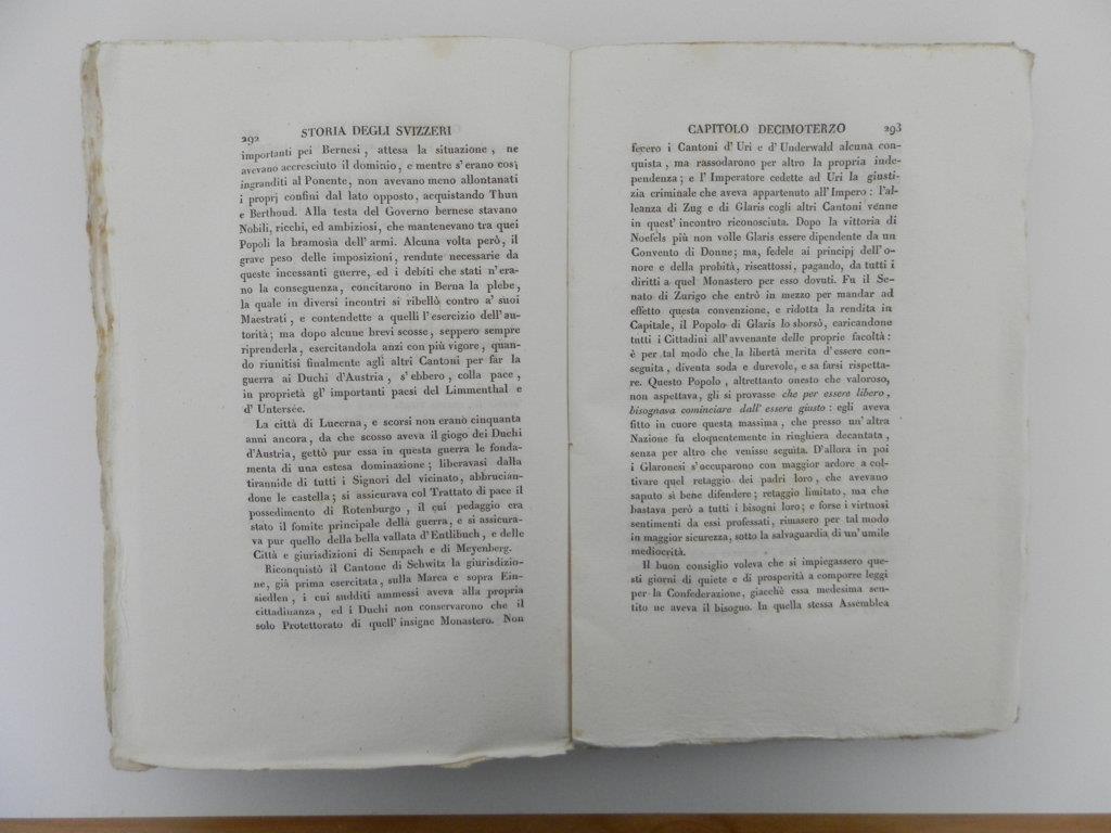 Storia degli Svizzeri o Elvezj di P. E. Mallet. Tradotta in italiano da Ascanio Porcari