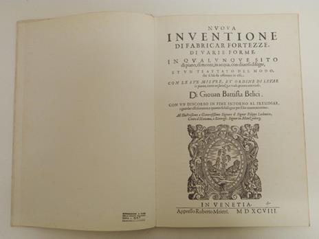 Nuova inventione di fabricar fortezze di varie forme in qualunque sito di piano, di monte, in acqua, con diversi disegni et un trattato del modo che si ha da osservare in esse - 2