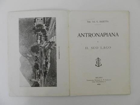 Antronapiana e il suo lago - Giulio Bazetta - 2