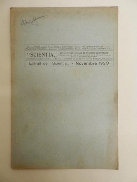 La durata dei periodi geologici - Michele Gortani - copertina