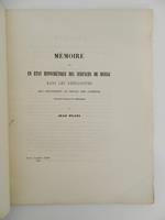 Mémoire sur un état hypothétique des surfaces de niveau dans les nébulosités qui entourent le noyau des comètes supposé solide et sphérique