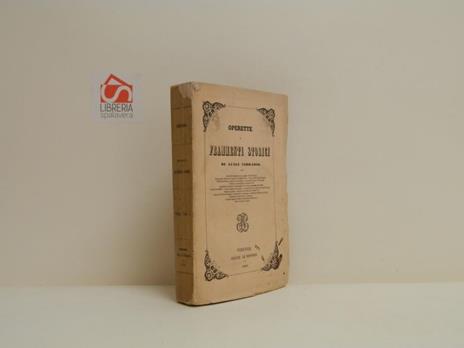 Operette e frammenti storici - Luigi Cibrario - copertina